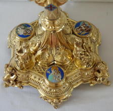 Ornate French Antique Monstrance